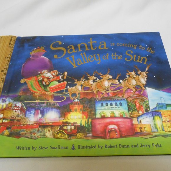New kids Santa  🎅 is coming to the Valley of the Sun Arizona HC Book 📘 4+ - Picture 7 of 11